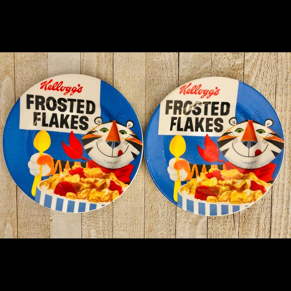 Frosted Flakes Plates Kellogg’s 2008 Cereal